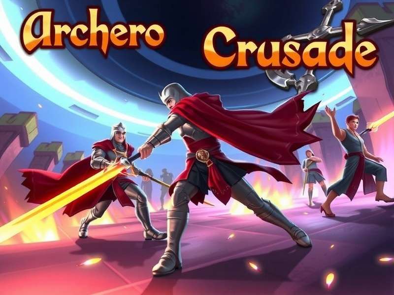 Archero Crusade Battle Scene