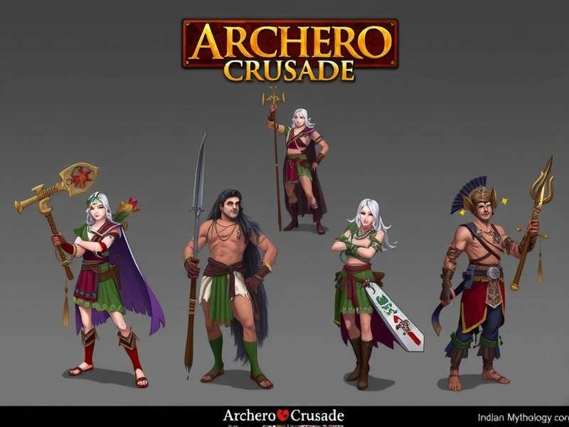 Archero Crusade Indian Mythology Characters